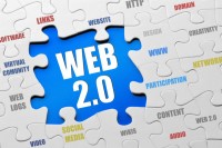 Web 2.0 Puzzle with essential components